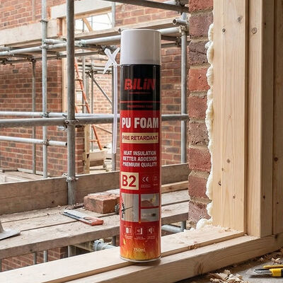 Winter Grade B2 Fire Rated PU Foam Sealant All Season Flame Retardant Expanding Foam