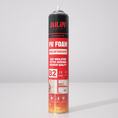 Roof Insulation Fire Resistant Polyurethane Foam Spray Fast Curing Flame Retardant PU Foam Adhesive