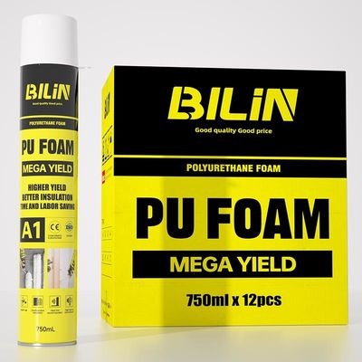 Không độc hại polyurethane mở rộng bọt phun sức mạnh cao chống ẩm