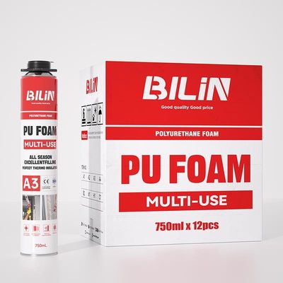 Không thấm nước Multi-purpose PU Foam Lightweight Sound Isolation Spray Foam