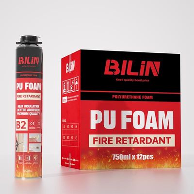 BILIN B2 Tốc độ chống cháy bọt PU một thành phần bọt polyurethane có khả năng cháy