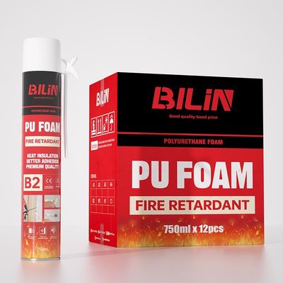 Khép nhiệt chống cháy bọt PU nhẹ chống cháy bọt phun