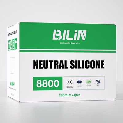 Độ ổn định cao Silicone chất keo kính trung tính tùy chỉnh cho tấm thép nhựa