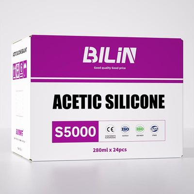Nhiều mục đích Acetoxy silicone Sealant phòng tắm Acetic silicone Sealant 300ml Cho mái nhà