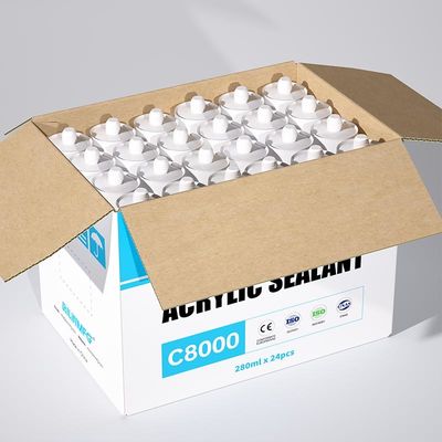 BILIN C8000 Acrylic Caulking Sealant được tùy chỉnh để niêm phong và trang trí
