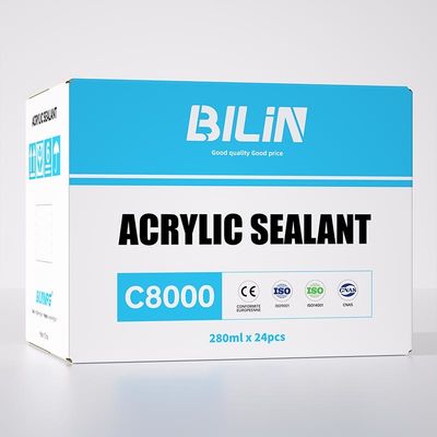 đa dụng rõ ràng Acrylic Sealant ẩm chống ẩm rõ ràng Caulk có thể sơn
