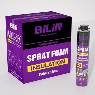 900ml PU bọt phun mở rộng cao Bonding nấm mốc và chống xói