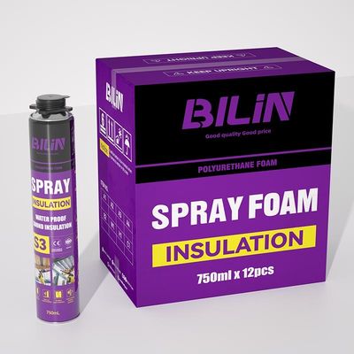 Bơm bột PU bền vững an toàn 750ml Bơm polyurethane mở rộng cao