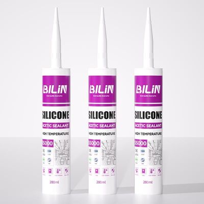 Dầu kín silicone Acetoxy đơn thành phần Kháng ozone thủy tinh Dầu kín silicone