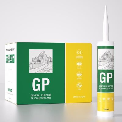 Phòng chống thời tiết GP Silicone Sealant rõ ràng chống nấm Mục đích chung cho phòng tắm