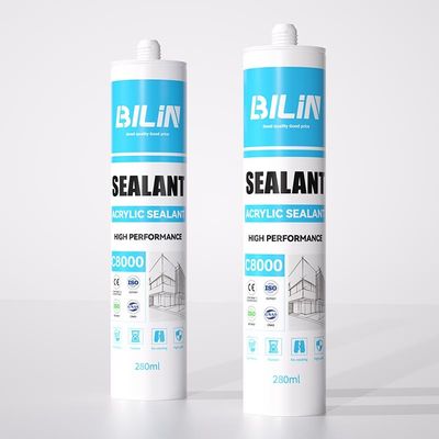 Dầu kín Acrylic đơn thành phần linh hoạt rõ ràng có thể tùy chỉnh cho caulking