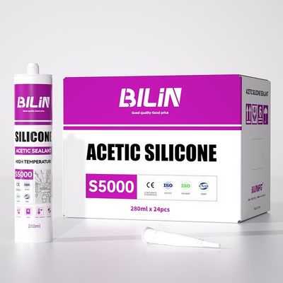 BILIN S5000 Acetoxy Cure Silicone Sealant Ứng dụng ô tô và xây dựng