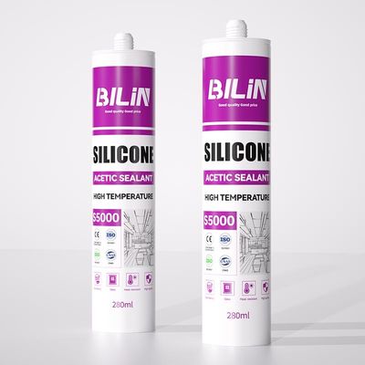 Chất niêm phong silicone Acetoxy chống nước Chất niêm phong silicone dán rõ ràng