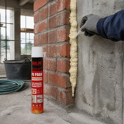 Chất lượng Bọt phun Polyurethane chống cháy lớp PU mật độ cao B2 cho chất độn khoảng cách xây dựng nhà máy